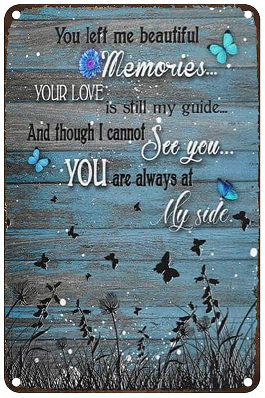 Home Bar And Coffee - Vintage Metal Tin Sign Missing You