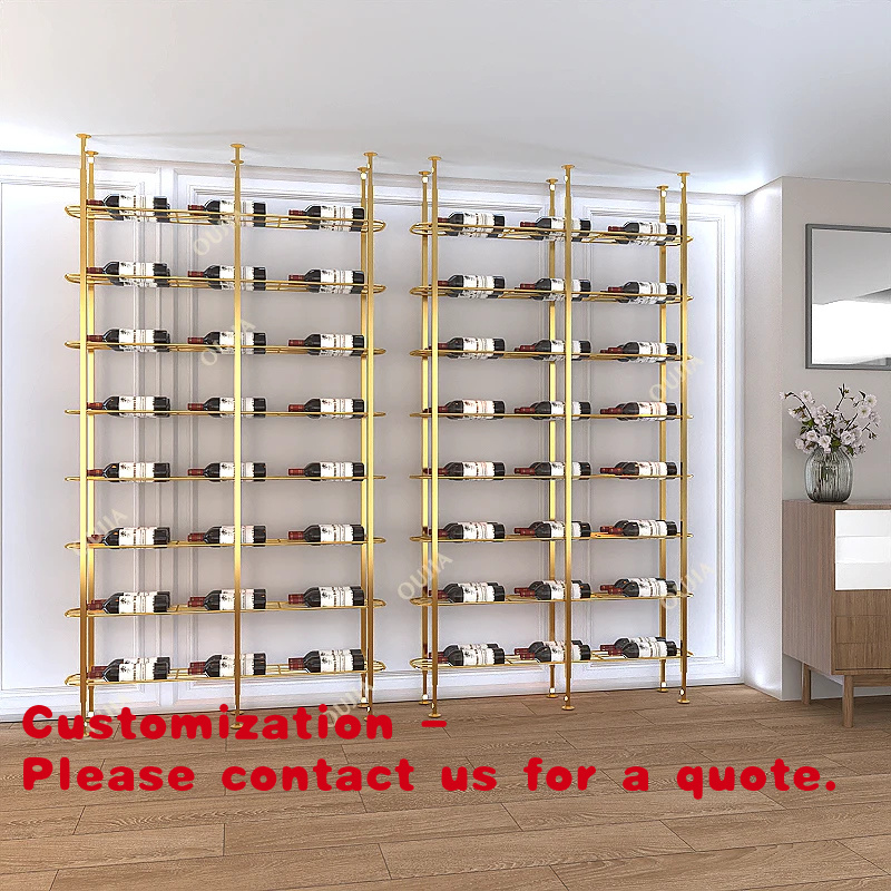 Home Bar Shelf - custom.Metal Bar Restaurant Iron/ Aluminium/ Stainless