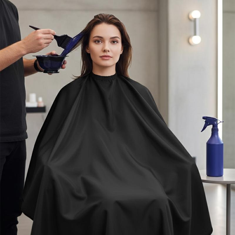 140×120cm Waterproof Hair Cutt - Home Barber ulasan dan harga