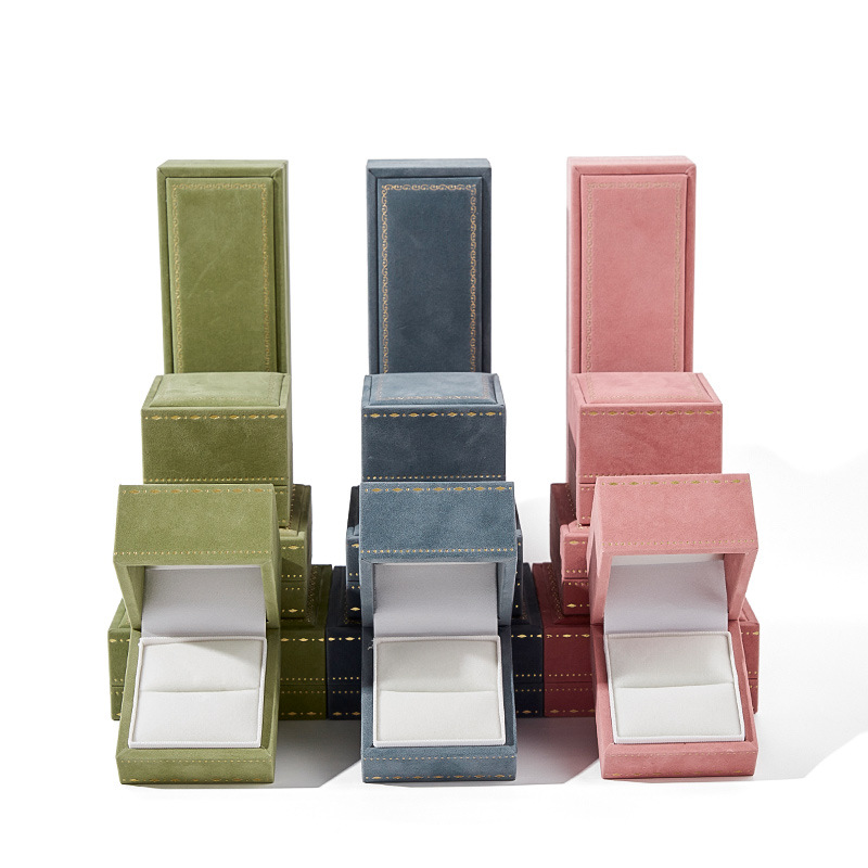 Premium Velvet Jewelry Box wit - Bar Cart Gold ulasan dan harga