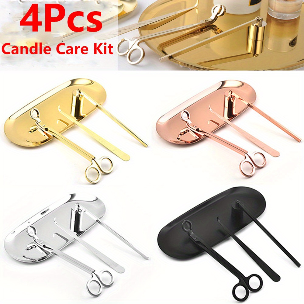 4pcs/set Luxury Candle Care Ki - Home Barbershop ulasan dan harga