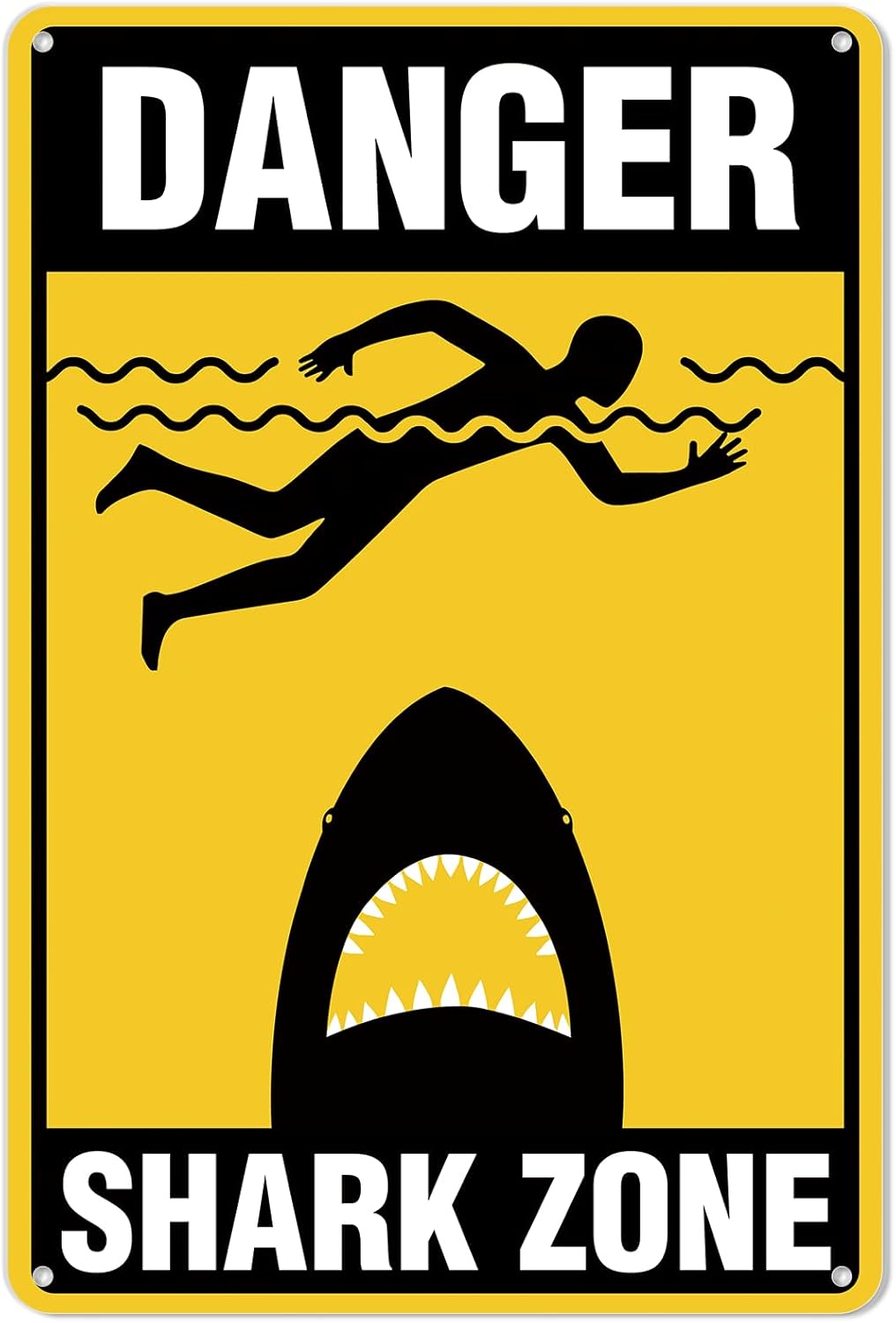 Danger Shark Zone for Home,Liv - Home Bar And Coffee ulasan dan harga
