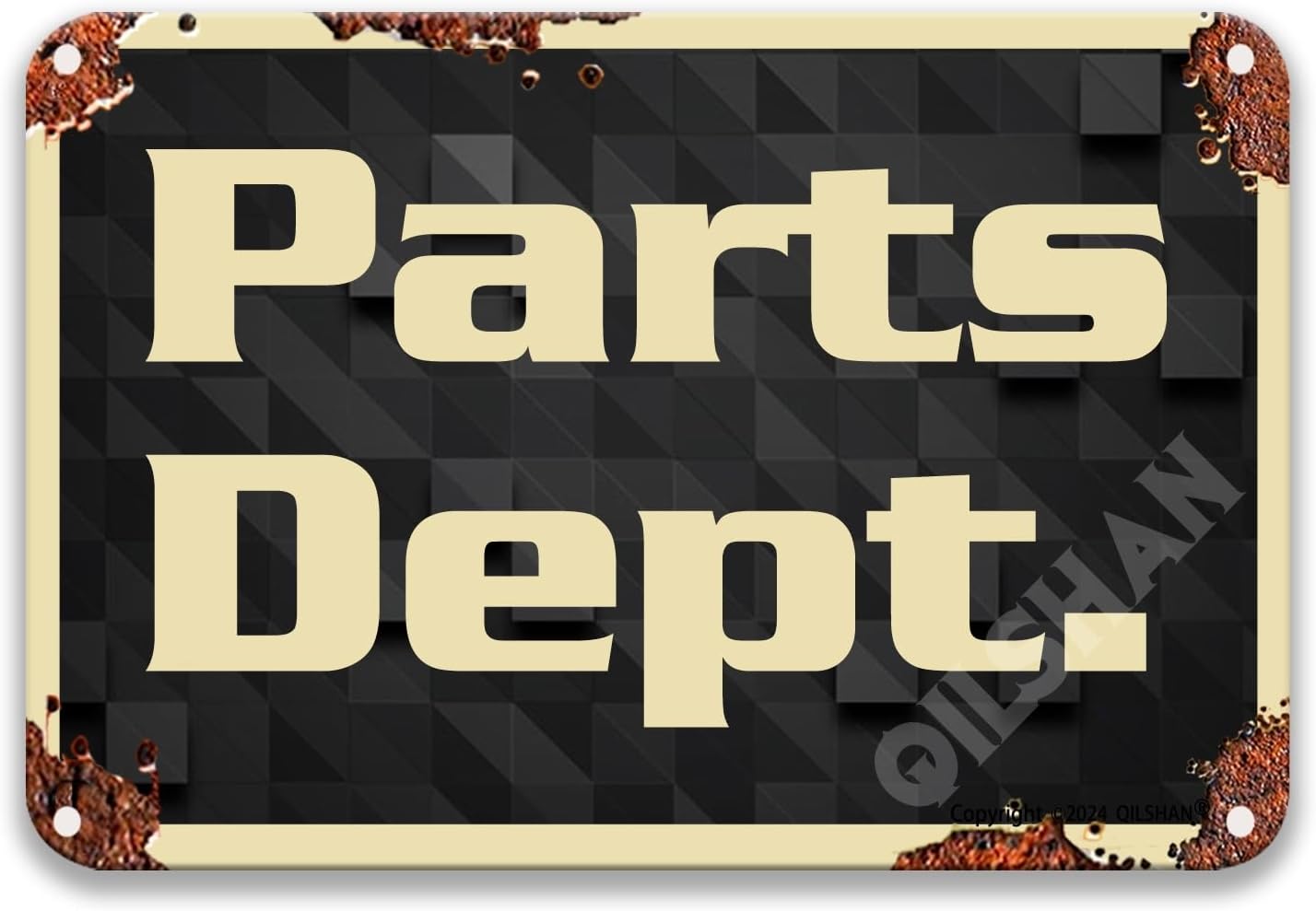 Parts Dept Signs Vintage Tin S - Home Bar And Coffee ulasan dan harga