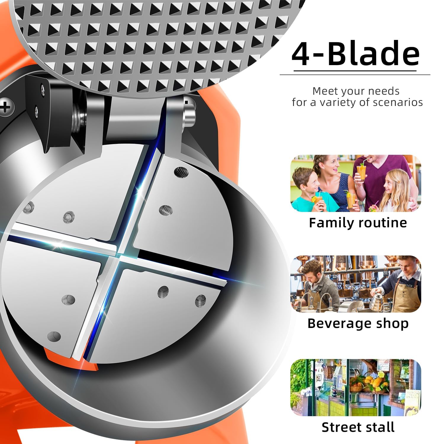 4-Blades Ice Shaver, Electric  - Ice Pick Pick ulasan dan harga