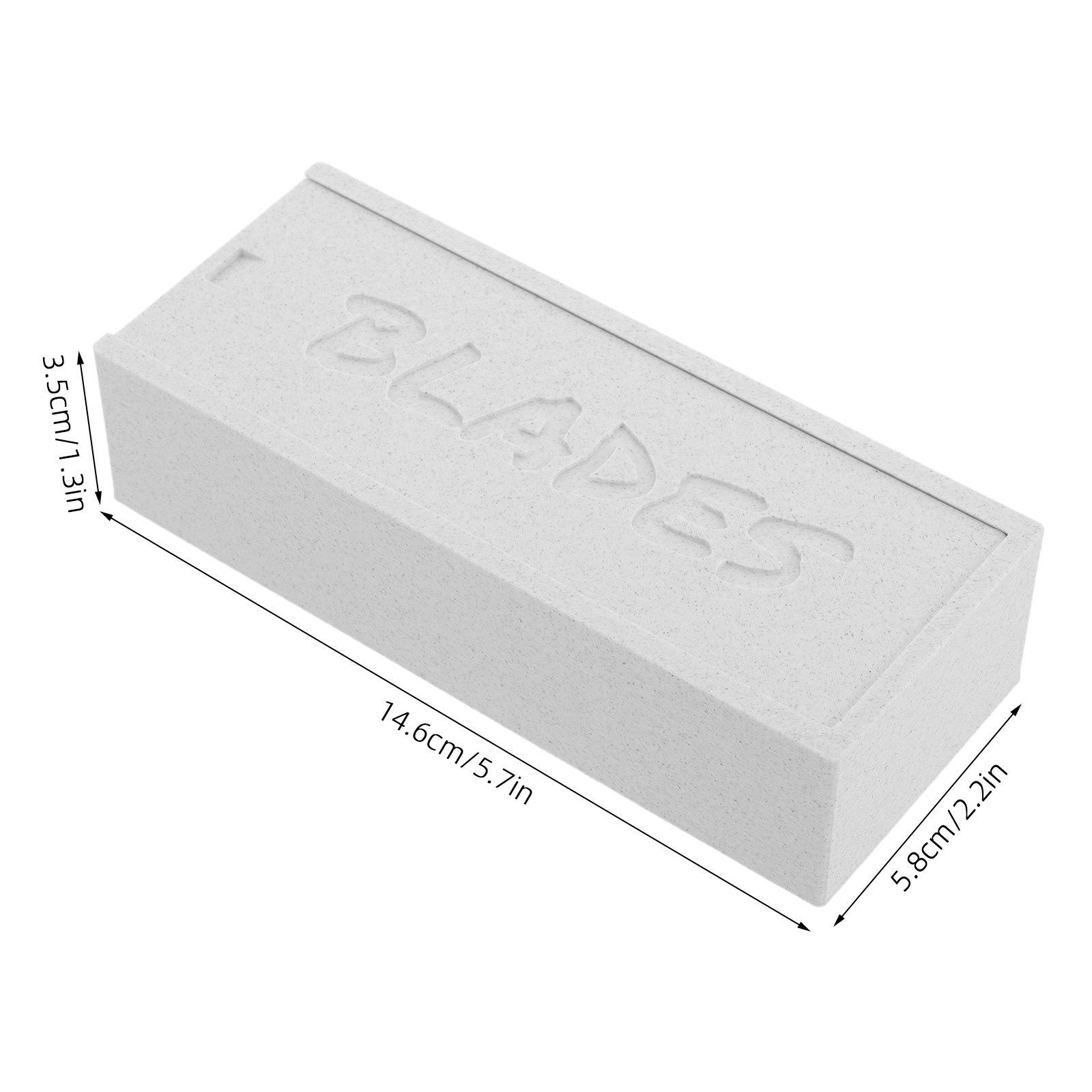 White Double Compartment Blade - Home Barber ulasan dan harga