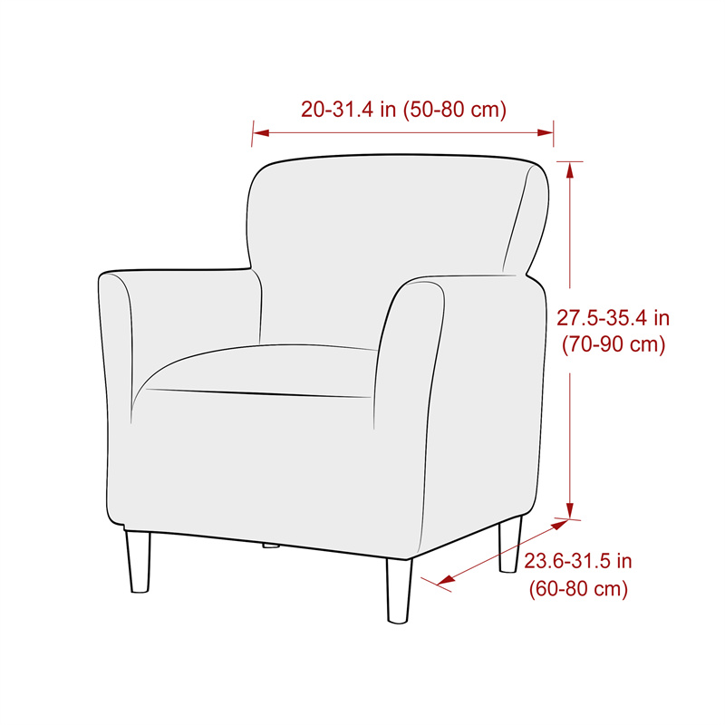 1PC Stretch Spandex Tub Chair  - Home Bar Lounge ulasan dan harga