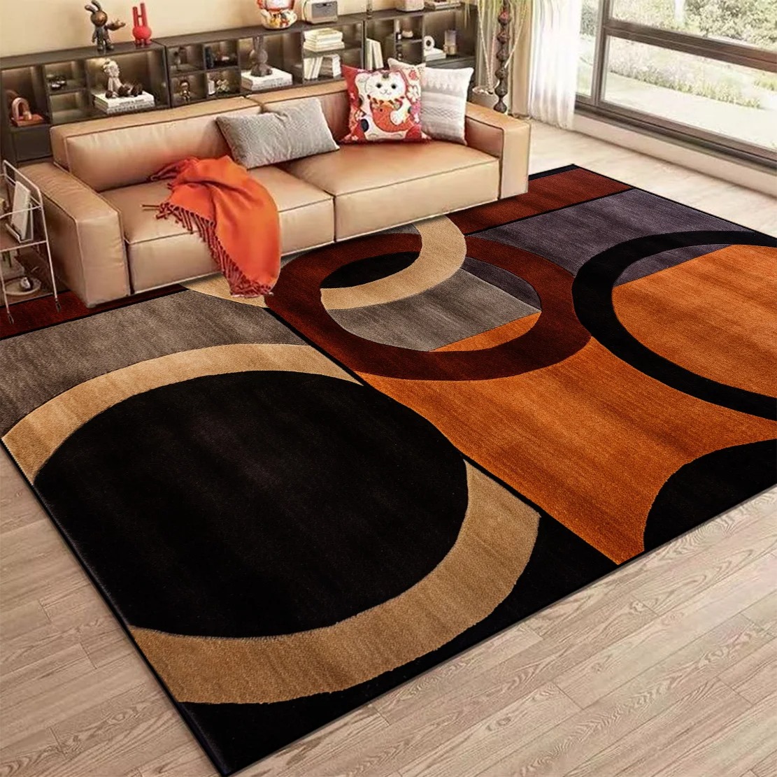 Nordic Abstract Carpet for Liv - Home Bar Seating ulasan dan harga