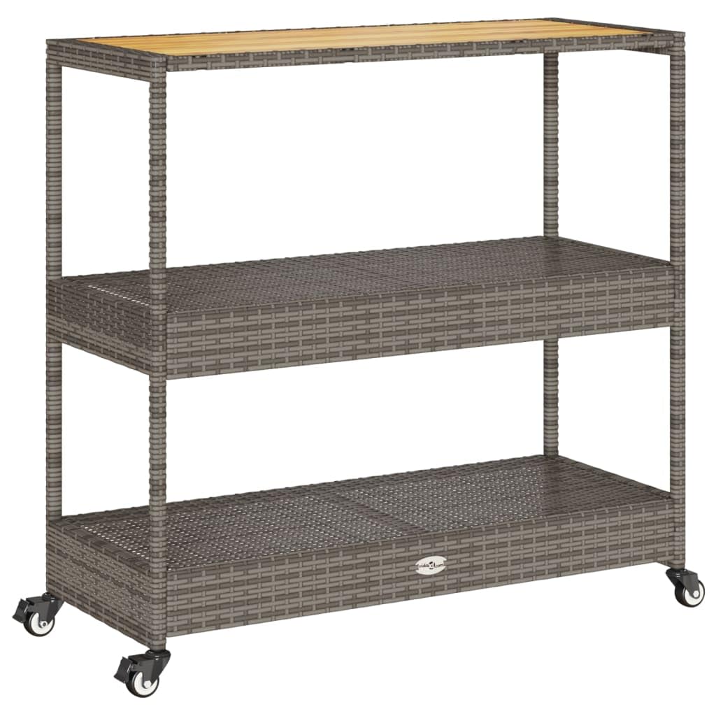 3-Tier Outdoor Bar Cart, Mobil - Home Bar Shelves ulasan dan harga