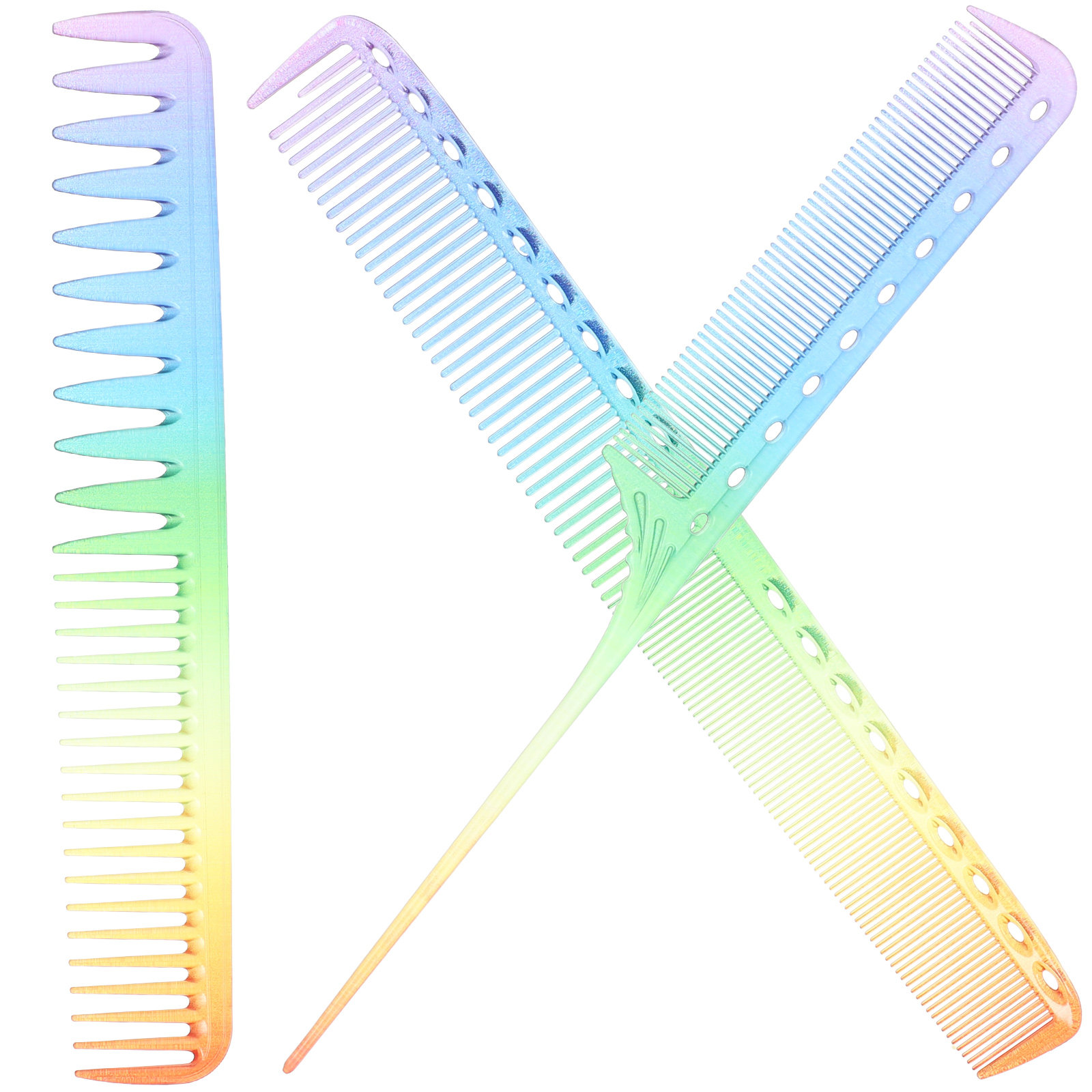 3Pcs Barber Comb Hairdressing  - Home Barber ulasan dan harga