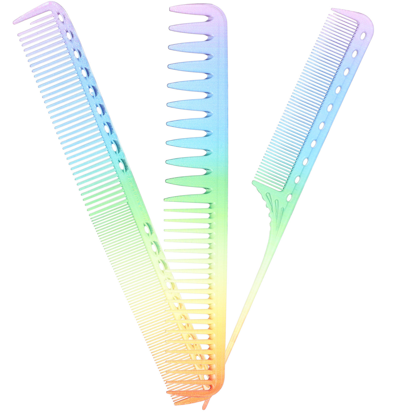 3Pcs Barber Comb Hairdressing  - Home Barber ulasan dan harga