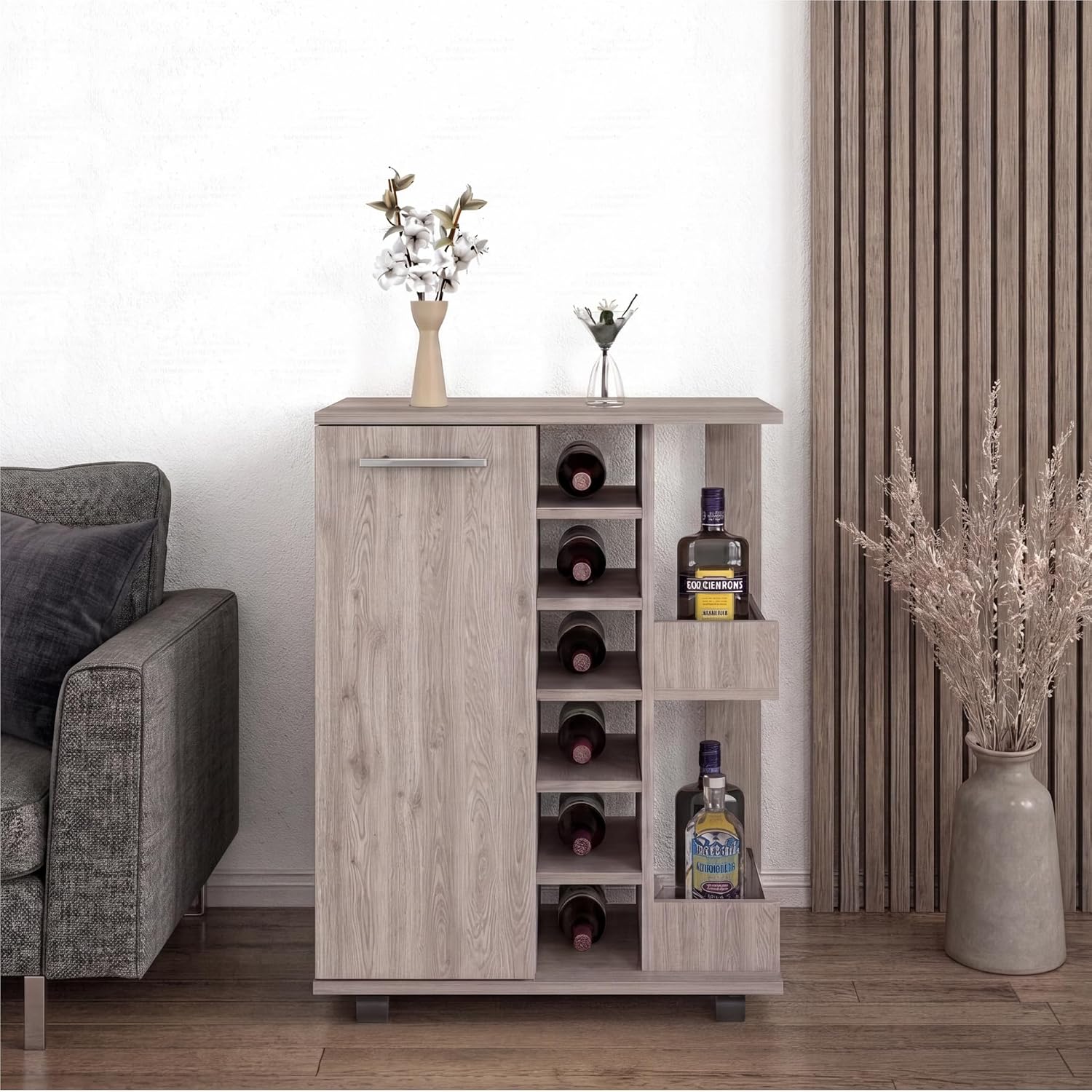 Rolling Bar Cart, 23.6