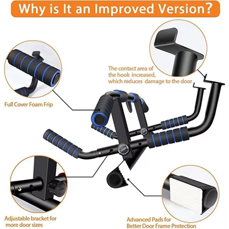 Pull up Bar for Doorway Multif - Home Bar And Gym ulasan dan harga