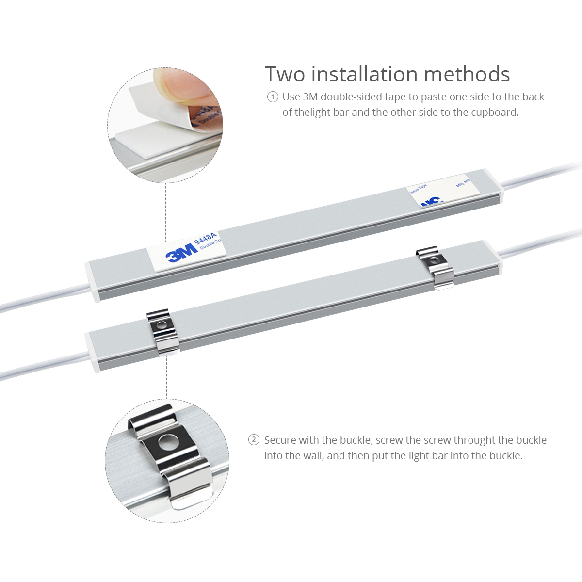 1-5 Pcs Kitchen Tuya Smart LED - Home Bar And Cabinet ulasan dan harga