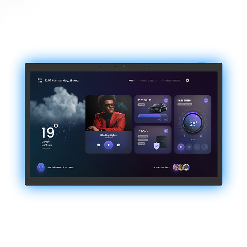 15.6 Inch Inwall Smart Home Ta - Home Bar Android ulasan dan harga