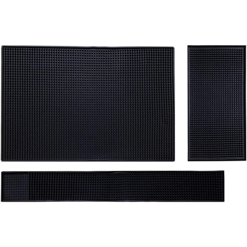 Bar Mat Rubber Dish Drying Mat - Home Bar Shelf ulasan dan harga