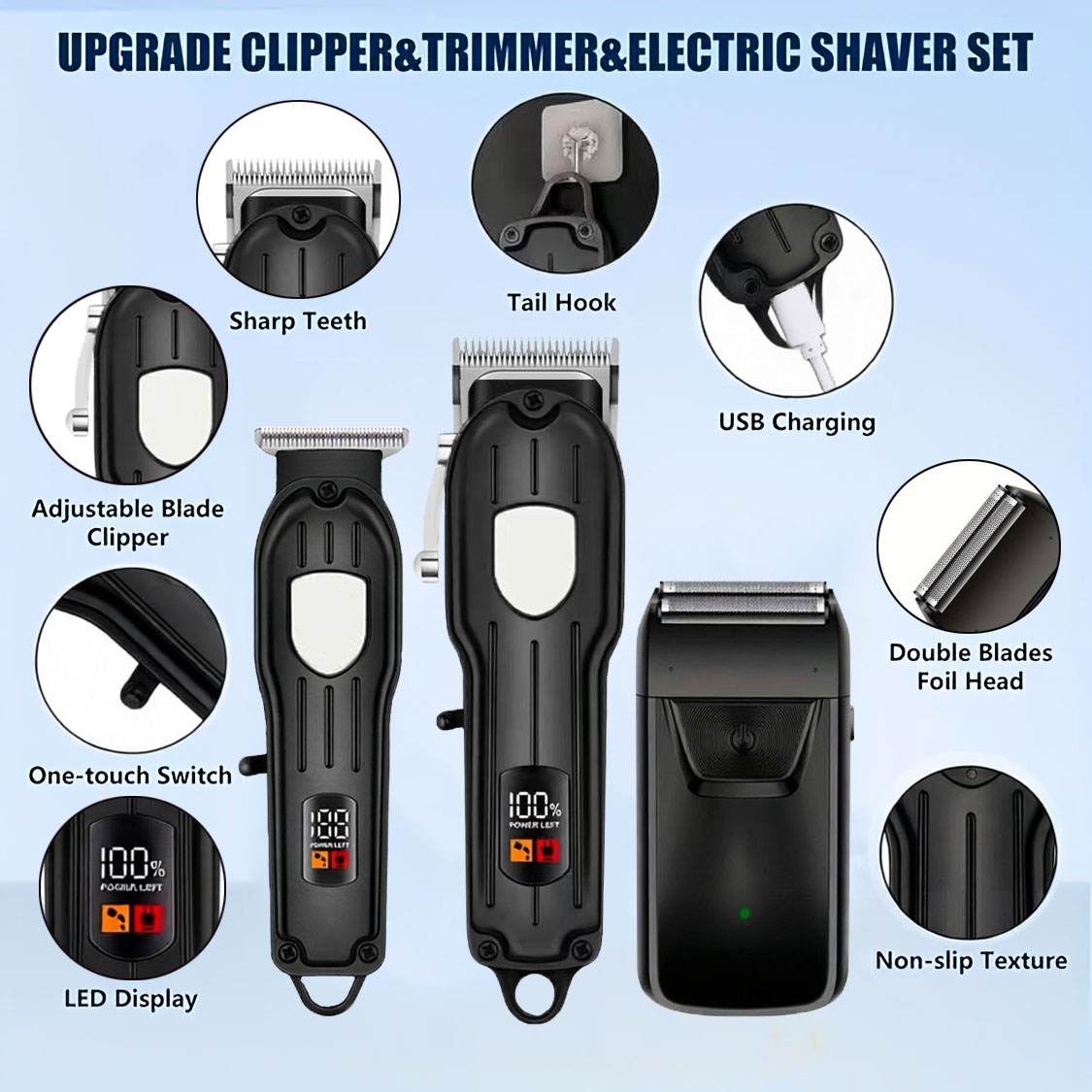 Professional Rechargeable Hair - Home Barbershop ulasan dan harga