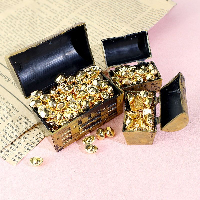 1set Mini Gold Bar Ingot Pirat - Bar Cart Gold ulasan dan harga