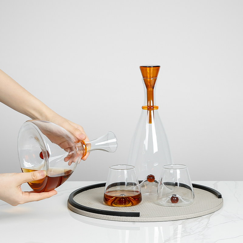 Modern Minimalist Glass Decant - Home Bar And Cabinet ulasan dan harga