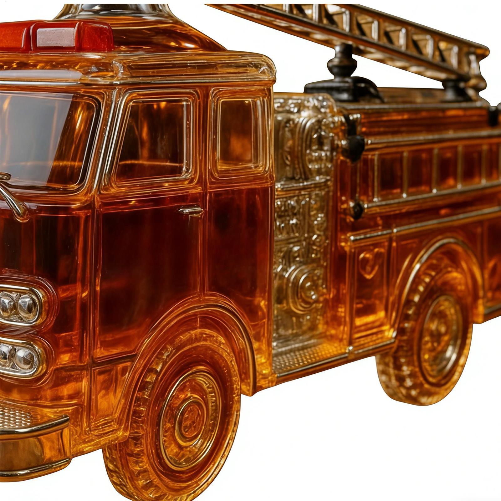 Whiskey Bottle 300ml Fire Truc - Home Bar And Cabinet ulasan dan harga