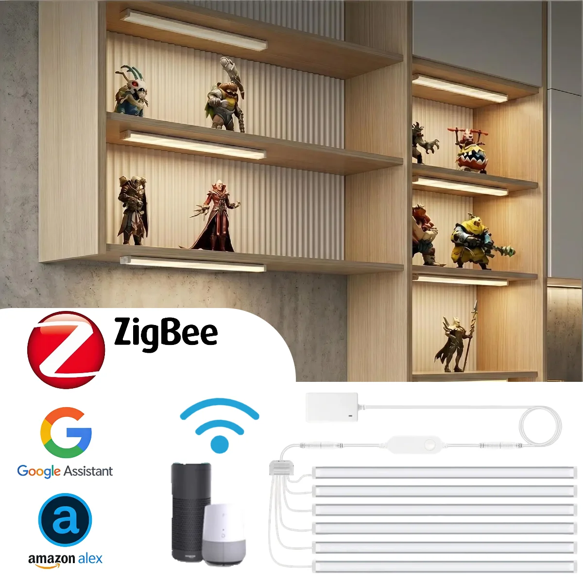 Zigbee Smart Under Cabinet Lig - Home Bar And Cabinet ulasan dan harga