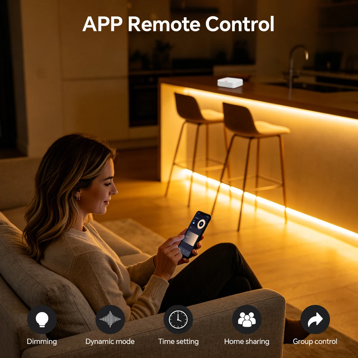 Zigbee Smart Under Cabinet Lig - Home Bar And Cabinet ulasan dan harga