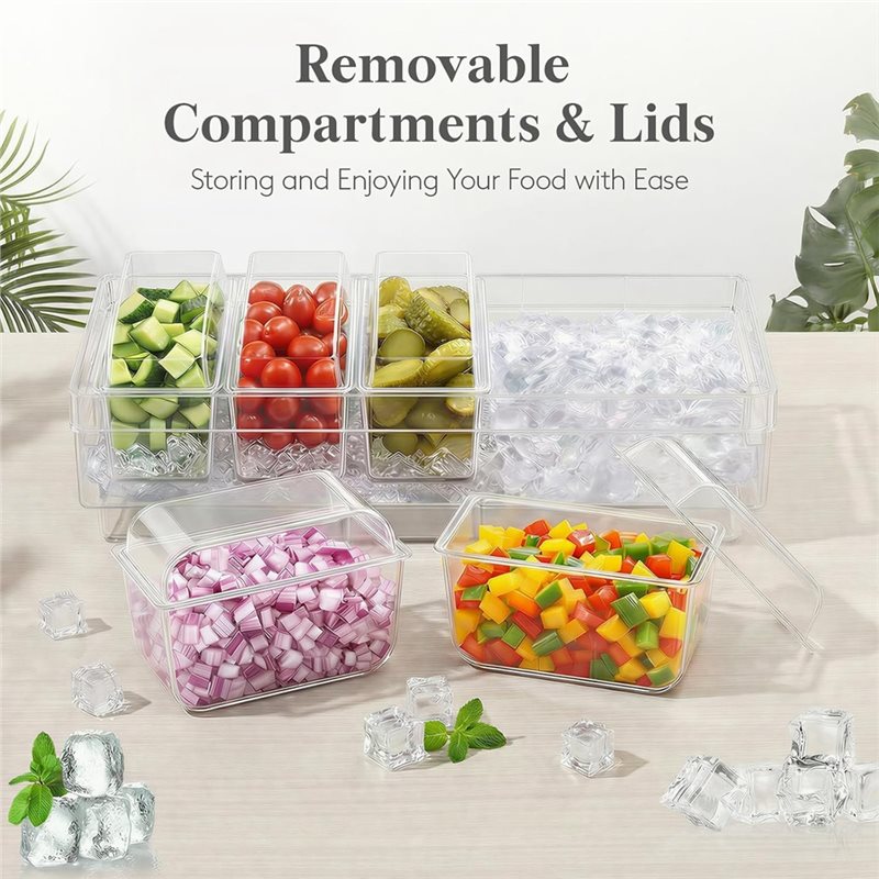 A27F-For Bar Supplies Taco For - Garnish Tray Set ulasan dan harga