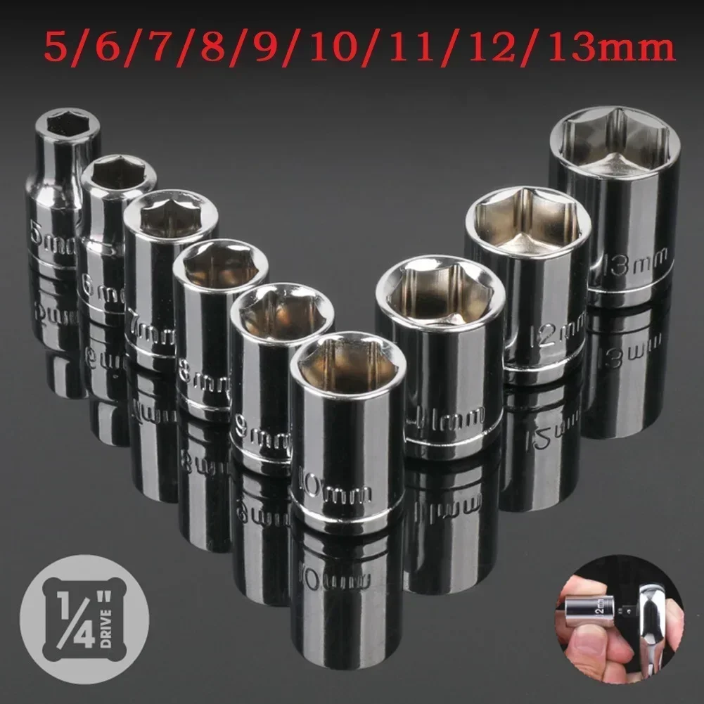 9 Pcs 1/4 Inch Drive 5-13mm He - Home Bar Supplies ulasan dan harga