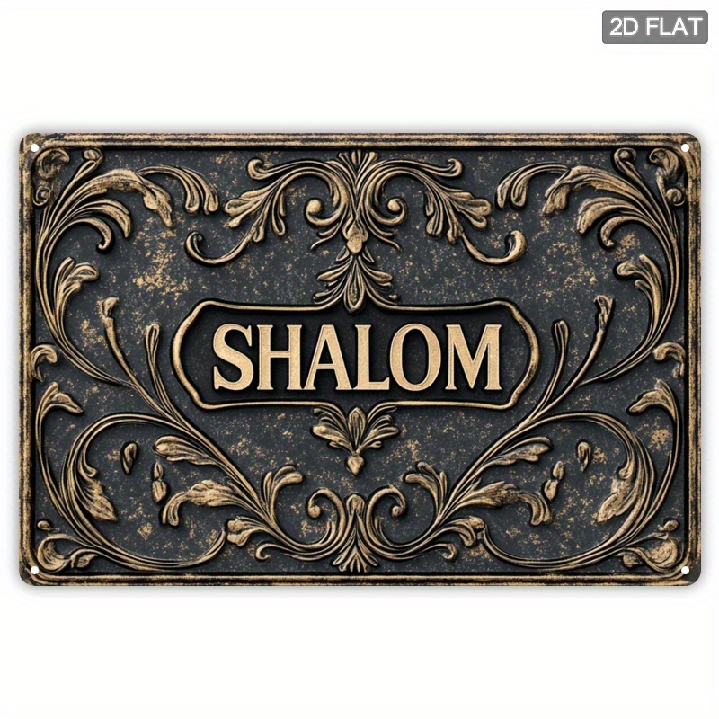 CIFBUY Vintage Shalom Aluminum - Home Bar Cafe ulasan dan harga