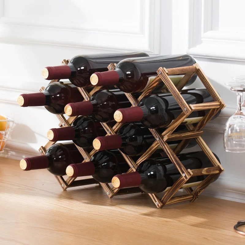 Stackable Wine Storage Shelves - Home Bar And Cabinet ulasan dan harga