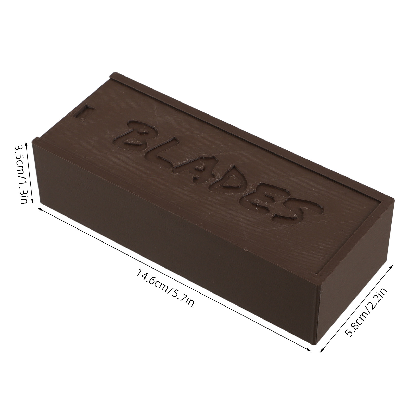 Brown Double Compartment Blade - Home Barber ulasan dan harga