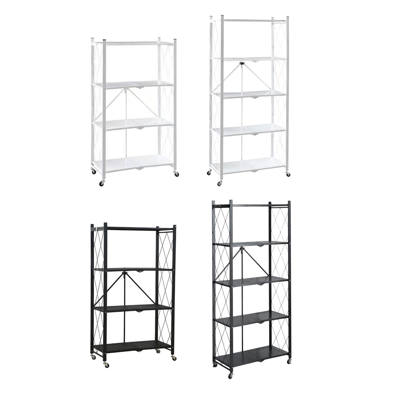Foldable Bookshelf Book Case C - Home Bar Shelves ulasan dan harga