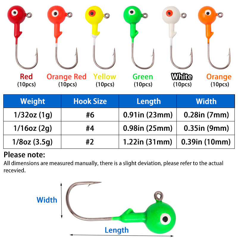 60Pcs/bag Lead Jig Heads Fishi - Jigger Double Sided ulasan dan harga