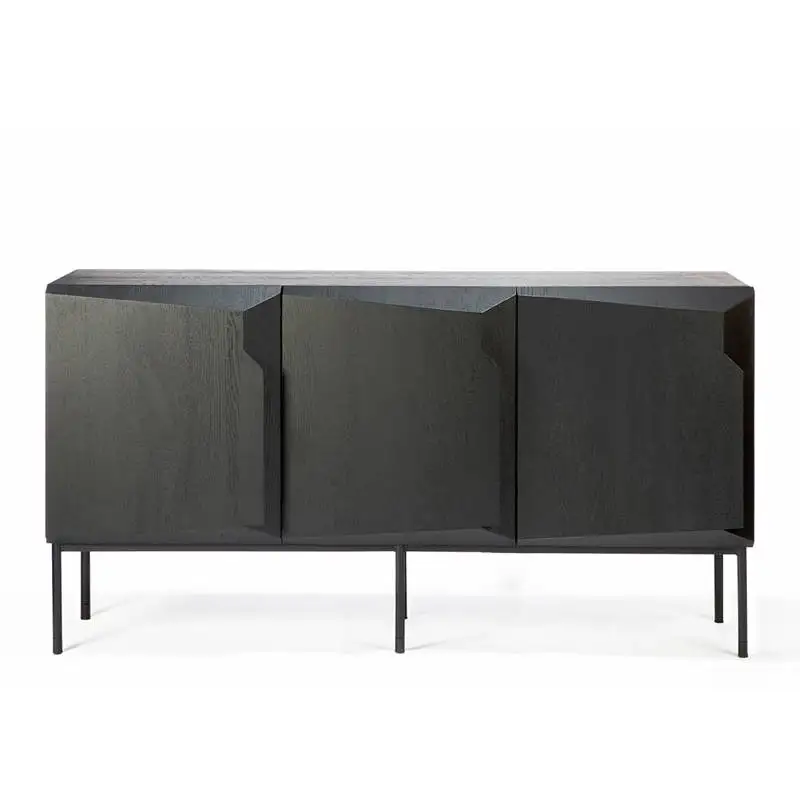 Solid Wood Black Display Cabin - Home Bar Lounge ulasan dan harga