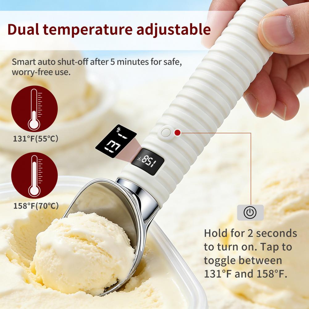 Electric Heated Ice Cream Scoo - Ice Pick Pick ulasan dan harga