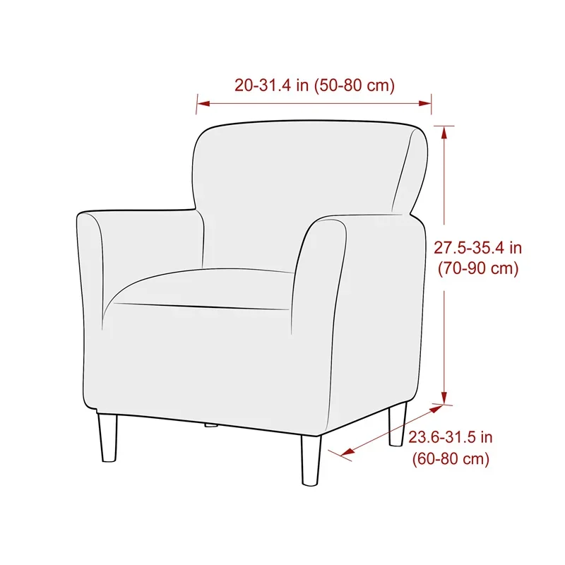 1PC Water Repellent Tub Sofa C - Home Bar Lounge ulasan dan harga
