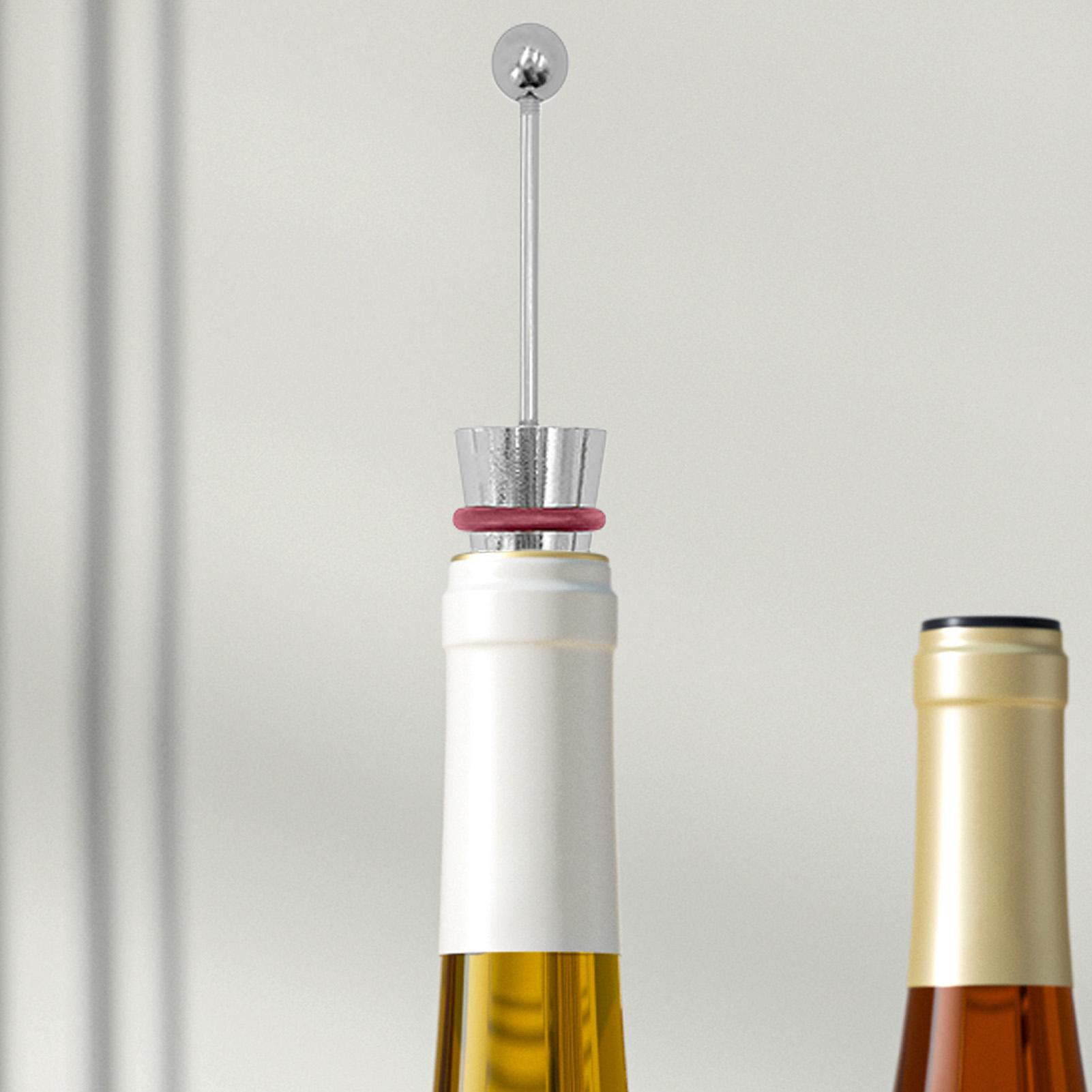 Wine Stopper Alloy Silicone Re - Home Bar Supplies ulasan dan harga