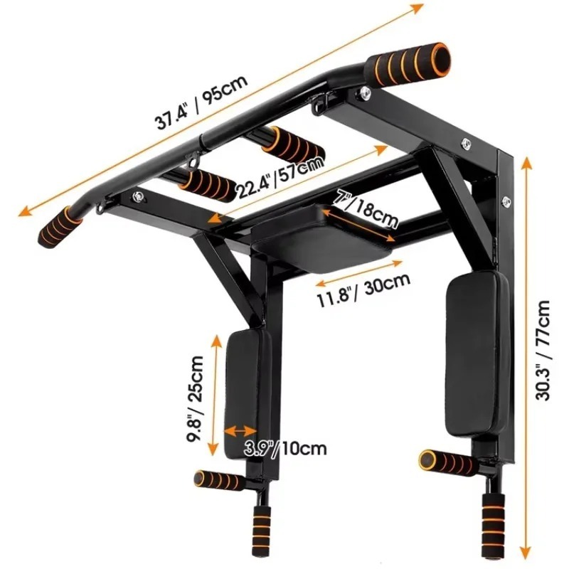 Wall-Mounted Pull-Up Bar for I - Home Bar And Gym ulasan dan harga