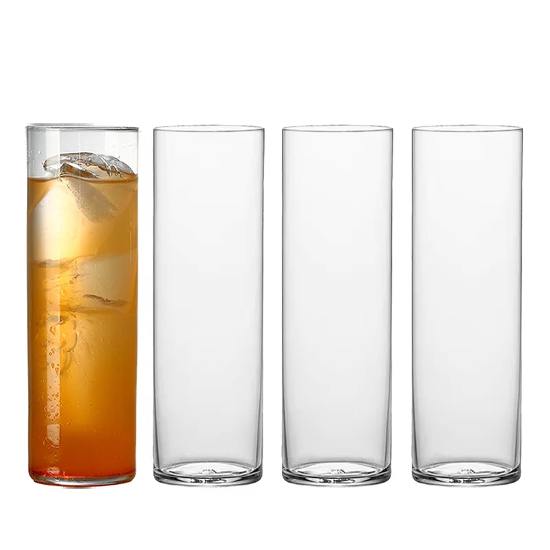 4PCS Extra Light Crystal Highb - Highball Glass Set ulasan dan harga